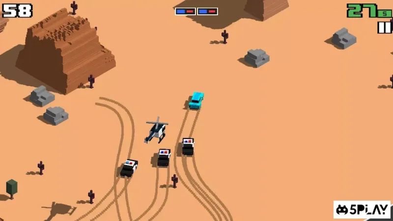 Smashy Road: Wanted screenshot 2