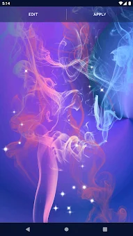 Smoke Live Wallpaper HD screenshot