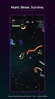 Snake Clash: Elemental Arena screenshot