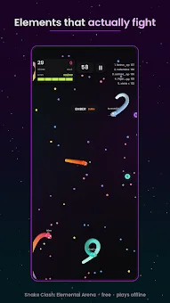 Snake Clash: Elemental Arena screenshot