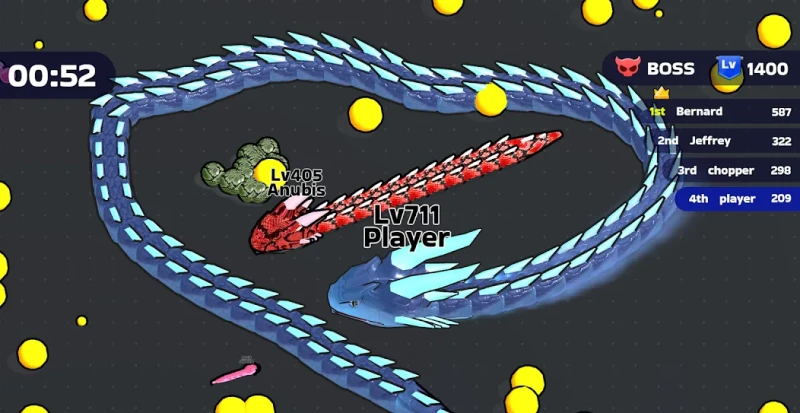 Snake Clash screenshot