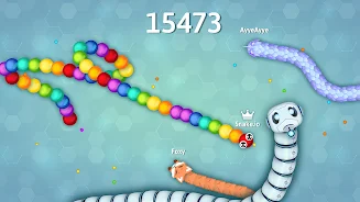 Snake.io screenshot