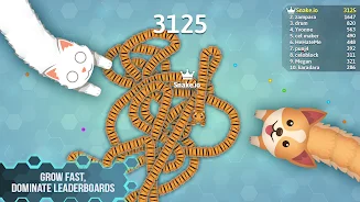 Snake.io screenshot