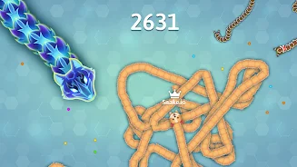Snake.io screenshot