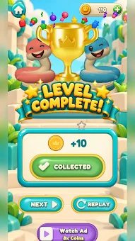 Snake Trails: Color Puzzle screenshot