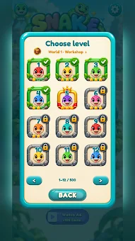 Snake Trails: Color Puzzle screenshot