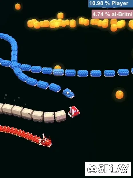 Snaker.io ! 1.62 screenshot 4