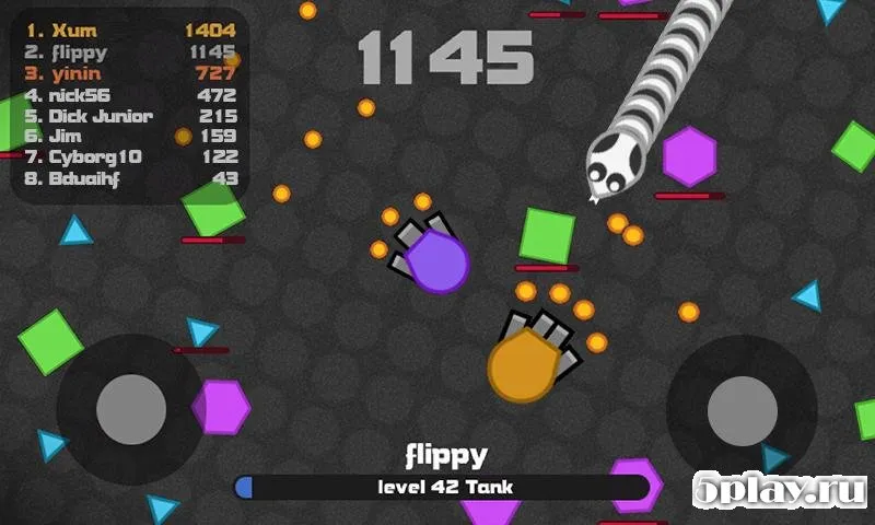 Snakes vs. Tanks screenshot 2