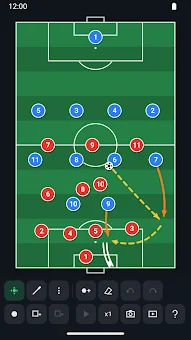 Soccer Board: Tactics & Drills screenshot