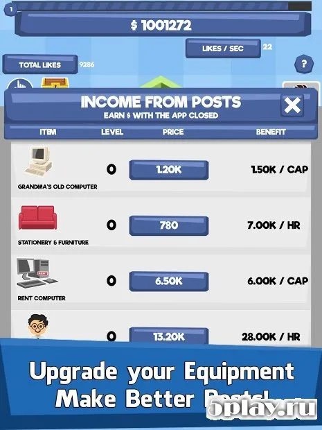 Social Network Tycoon - Idle Clicker & Tap Game 1.28.1 screenshot 3