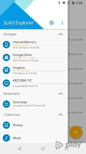 Solid Explorer File Manager screenshot 1