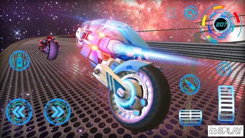 Space Bike Galaxy Race screenshot 3