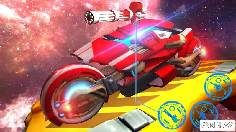 Space Bike Galaxy Race screenshot 4