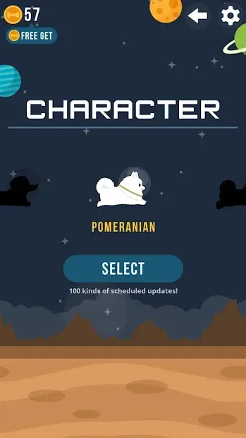 Space Corgi - Dog jumping space travel game 29 screenshot 1