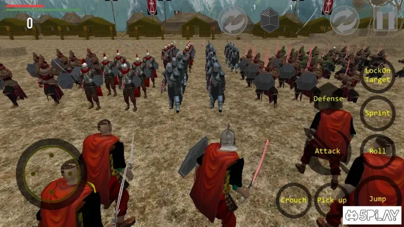 Spartacus Gladiator: Roman Arena Hero Clash 1.8 screenshot 1