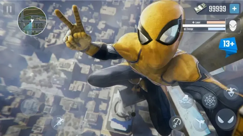 Spider Rope Hero - Gangster New York City 1.5.16 screenshot 4