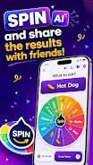 Spin Wheel: AI Wheel of Names screenshot