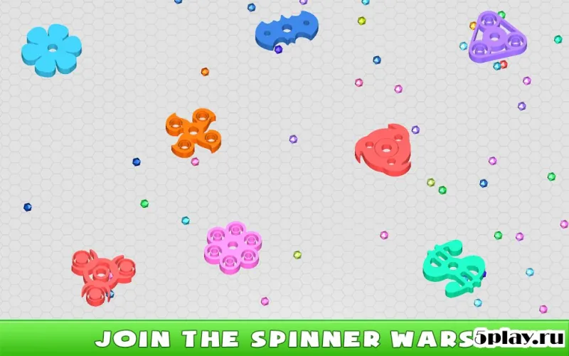 Spinning.io 3D : Fidget Spinner .io Tops Wars 1.1 screenshot 3