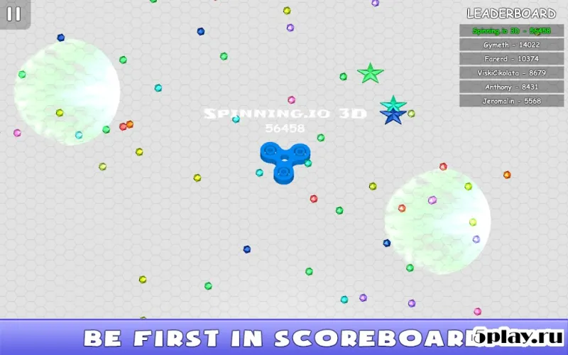 Spinning.io 3D : Fidget Spinner .io Tops Wars 1.1 screenshot 4