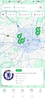 SportFinder screenshot