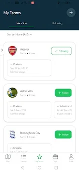 SportFinder screenshot