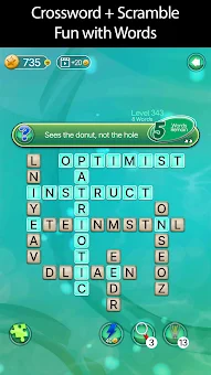 SQworble : Crossword Scramble screenshot