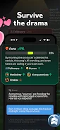 Status - sims but social media screenshot