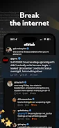 Status - sims but social media screenshot