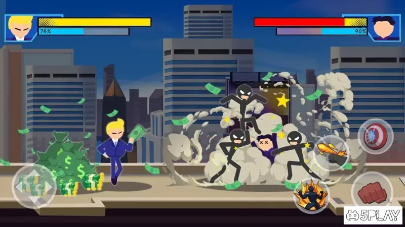 Stick Super: Hero - Fight for the shadow legends 1.1.1 screenshot 1
