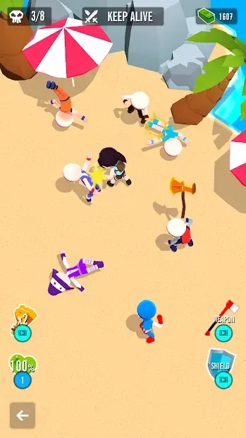 Stickman 3D - Уличный гангстер 1.0.1 screenshot 3