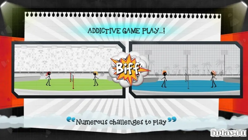 Stickman Badminton screenshot 2