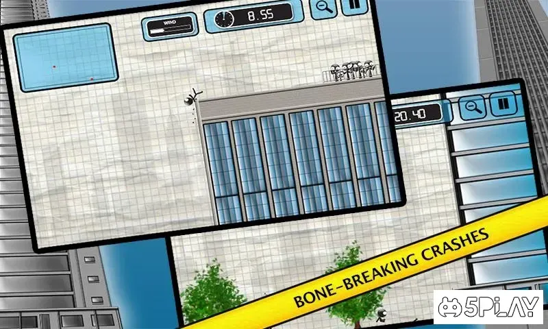 Stickman Base Jumper screenshot 4
