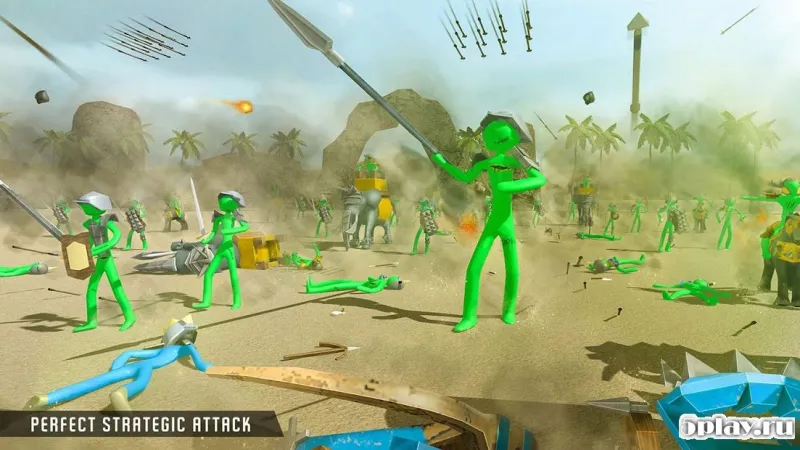 Stickman Castle Defense screenshot 2