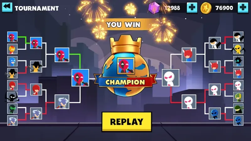 Stickman Combat - Superhero Fighter 3.4 screenshot 4