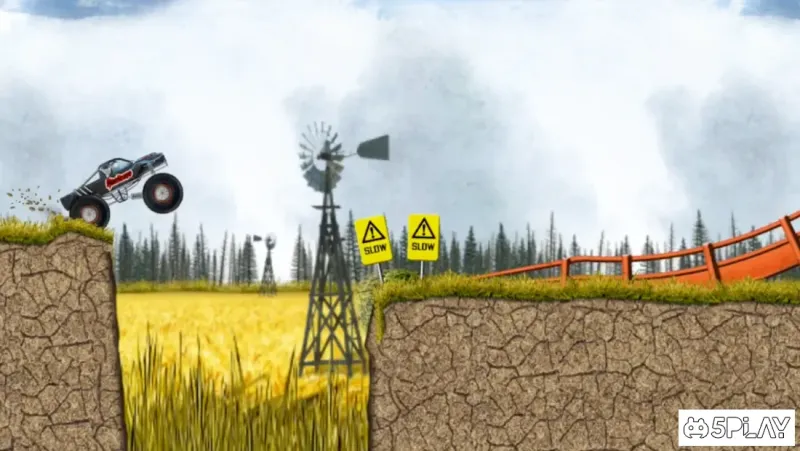 Stickman Downhill Monstertruck screenshot 3