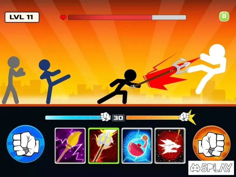 Stickman Fighter: Mega Brawl screenshot 1