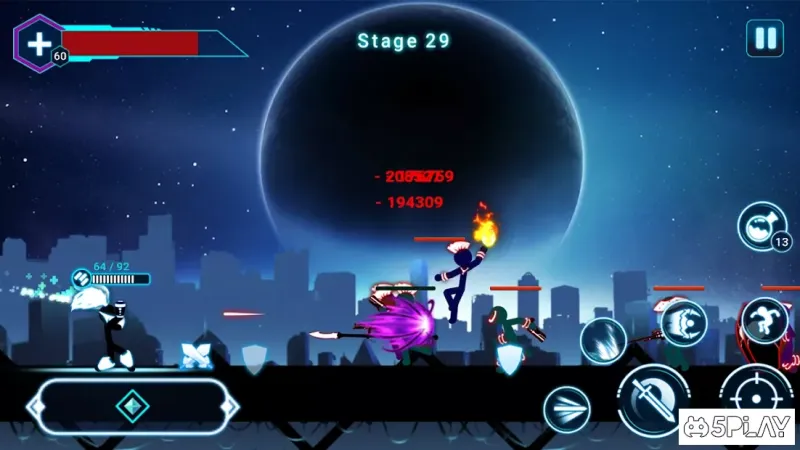 Stickman Ghost 2: Galaxy Wars screenshot 4
