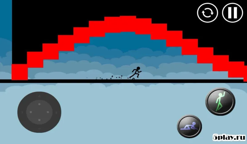 Stickman Parkour Platform screenshot 4