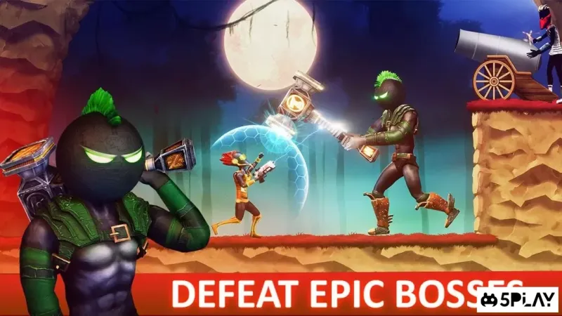 Stickman Reborn - Free Puzzle Shooting Games 2020 screenshot 2