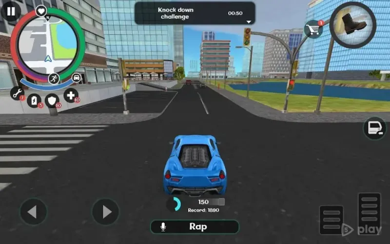 Stickman Rope Hero 2 screenshot 2