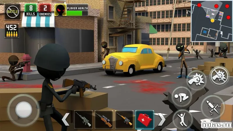 Stickman Royale : World War Battle 1.4 screenshot 1