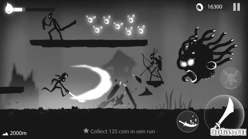 Stickman Run: Shadow Adventure screenshot 3