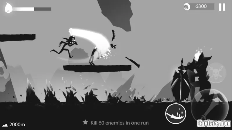 Stickman Run: Shadow Adventure screenshot 4