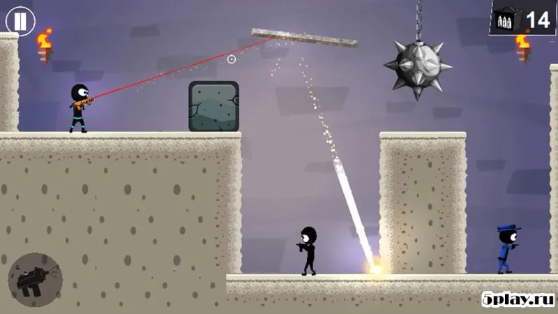 Stickman Shooter: Elite Strikeforce screenshot 1