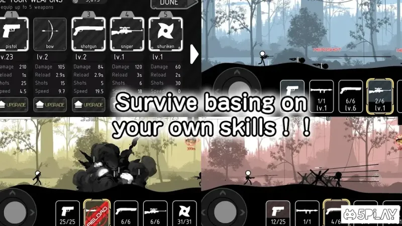 Stickman Striker screenshot 1