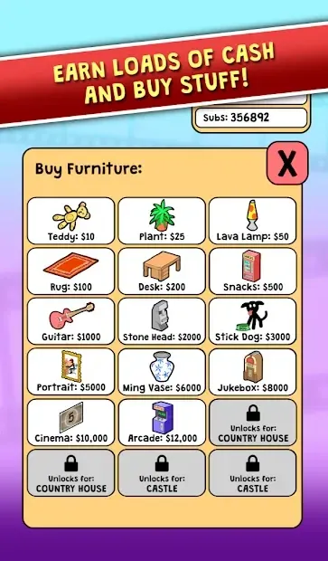 Stickman Tuber Tycoon - Tubers Life Simulator 1.0.7 screenshot 4