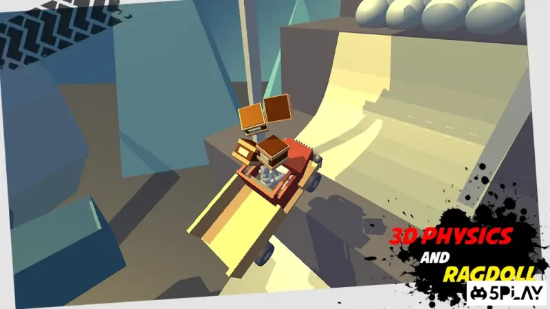 Stickman Turbo Dismounting 3D screenshot 1