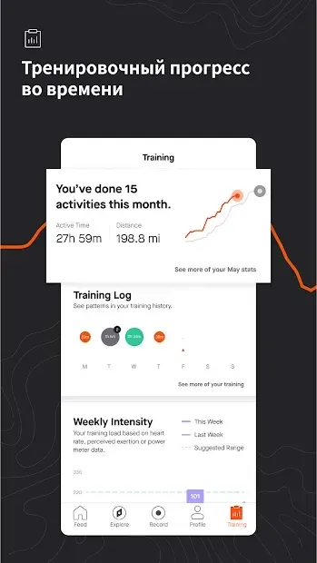 Strava Бег и велоспорт – GPS 413.8 screenshot 2