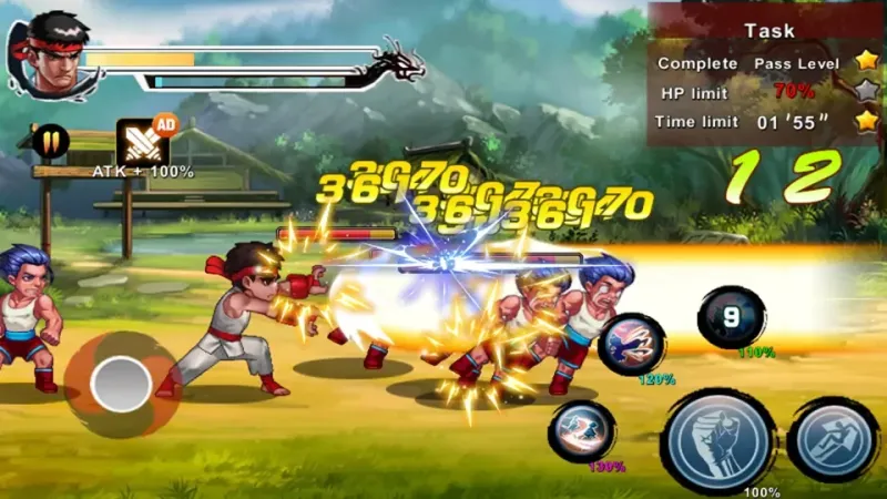 Street Fighting Man - Kung Fu Attack 5 v1.0.1.1 screenshot 1