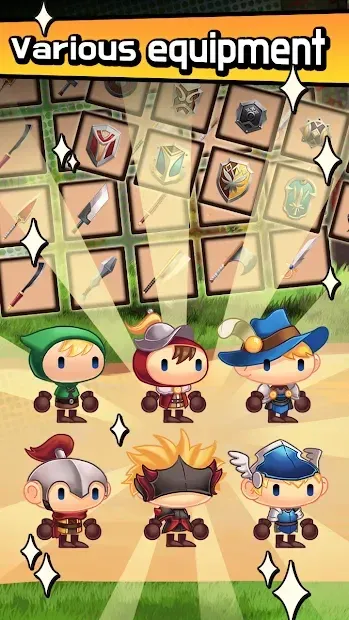 Sudden Warrior (Tap RPG) screenshot 1